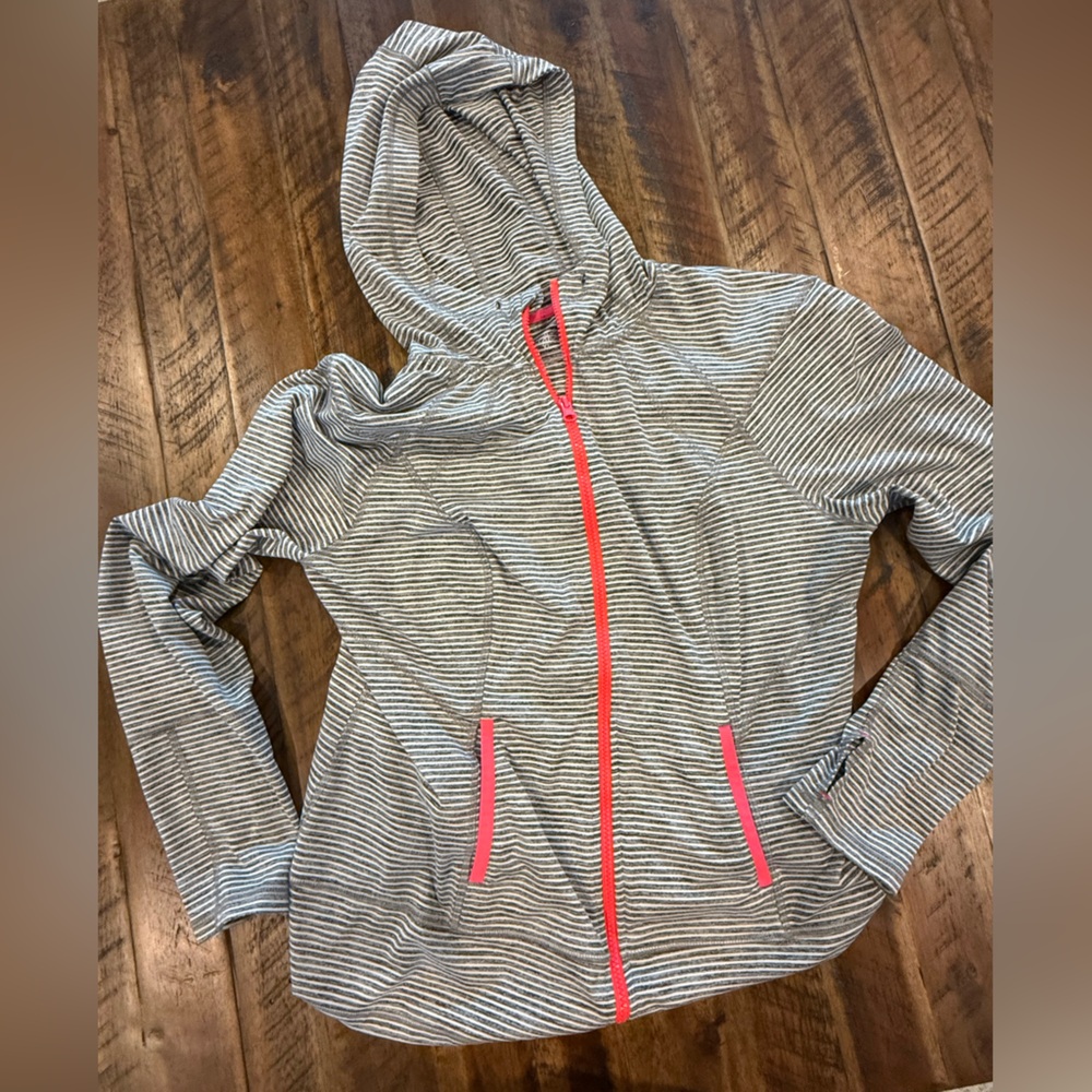 Lukka Lux Striped Jacket with Neon Accents